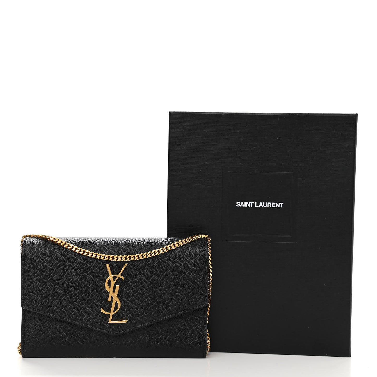 Grain De Poudre Uptown Chain Wallet Black