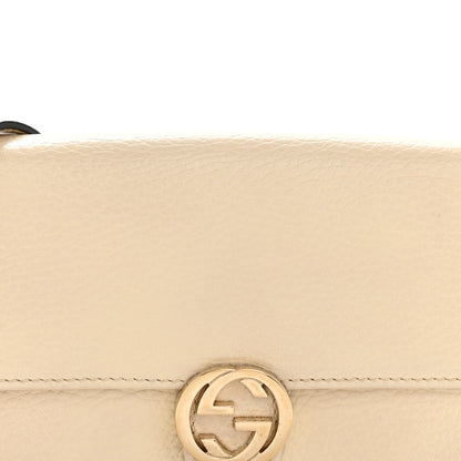 Gucci Dollar Calfskin Interlocking G Chain Wallet Ivoire Ivoire 8 of 13