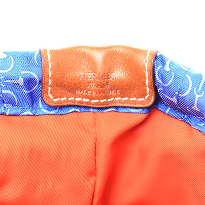 Hermes Silk Barenia Fourbi 20 PM Pouch 6 of 11