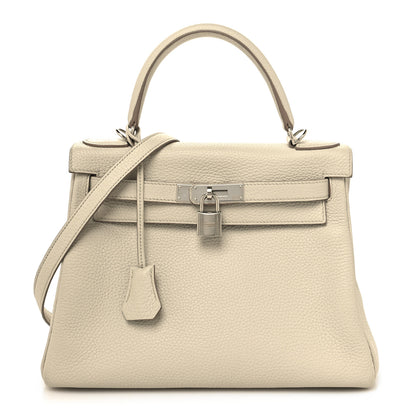 Hermes Taurillon Clemence Kelly Retourne 28 Beton 1 of 10