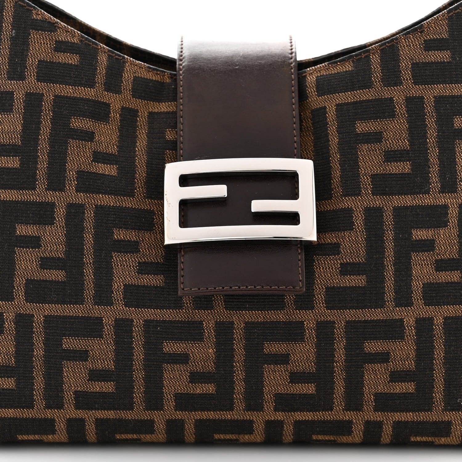 Fendi Zucca Shoulder Bag Tobacco 8 of 10
