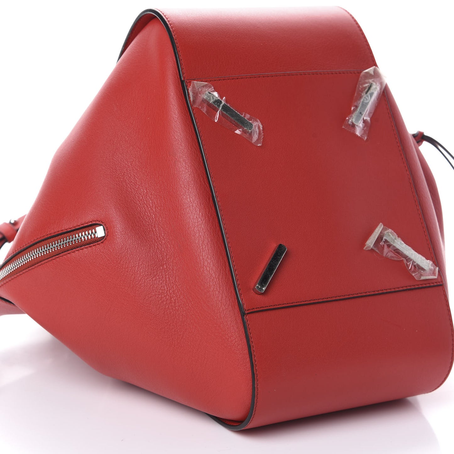 Calfskin Medium Hammock Shoulder Bag Scarlet Red
