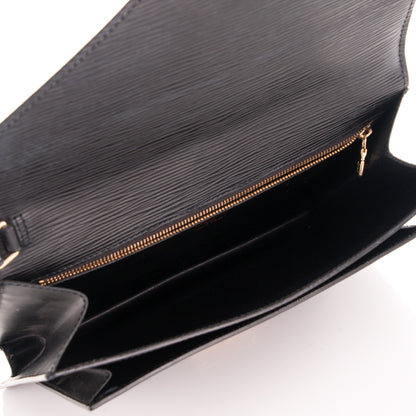 Louis Vuitton Epi Pochette Sellier Dragonne Clutch Black 5 of 6
