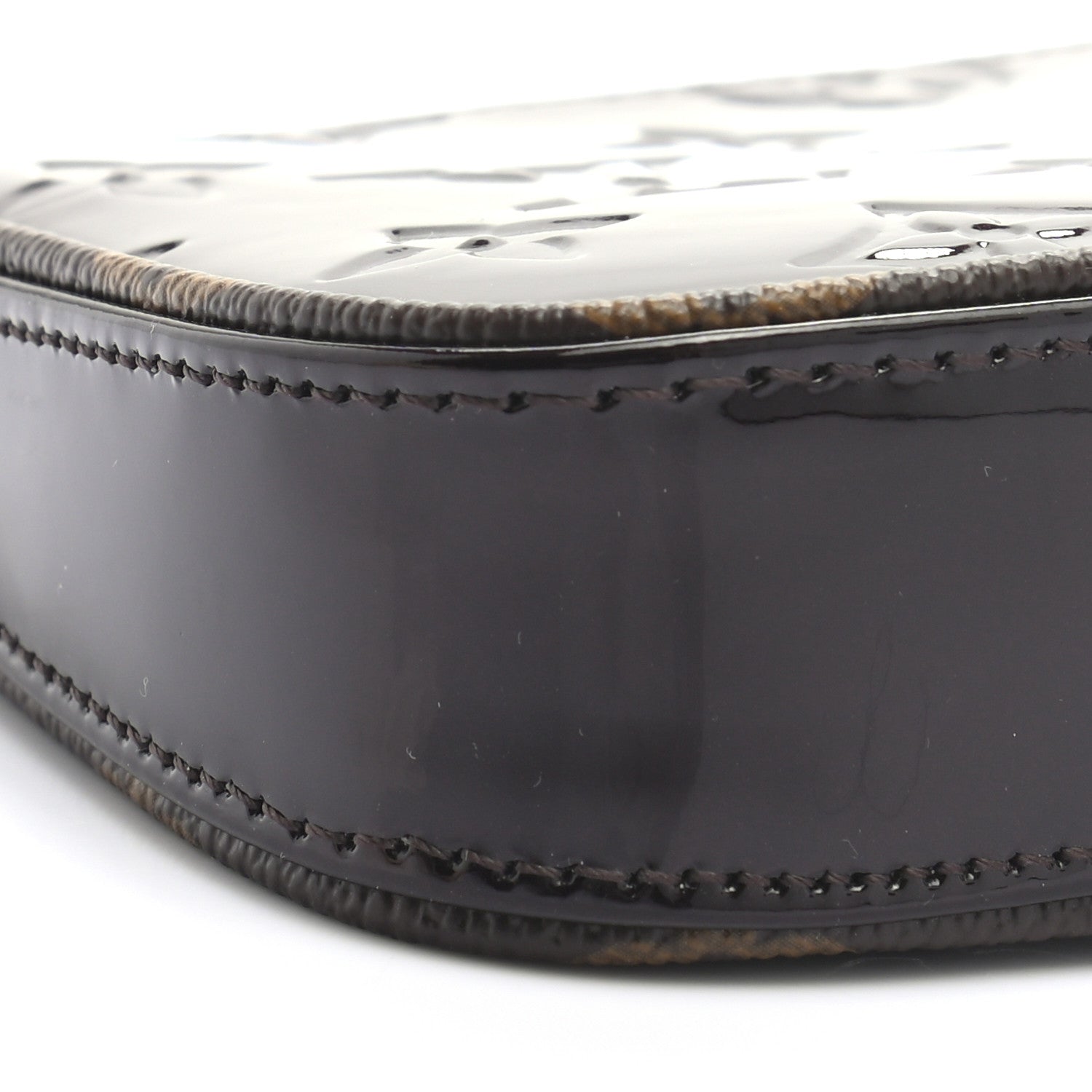 Louis Vuitton Vernis Monogram Mini Pochette Accessories Amarante 7 of 8