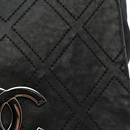 Chanel Calfskin Diamond Stitch Large Messenger Black 12 of 14
