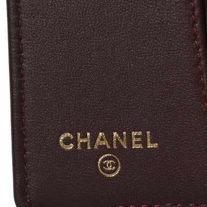 Chanel Lambskin Quilted 4 Key Holder Black 6 of 9