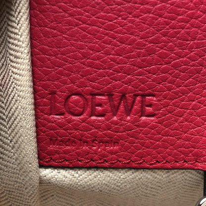 Loewe Grained Calfskin Small Hammock Shoulder Bag Raspberry 6 of 10