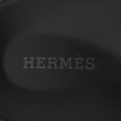 Hermes Suede Goatskin Womens Chypre Sandals 39.5 Brun Fume 7 of 9
