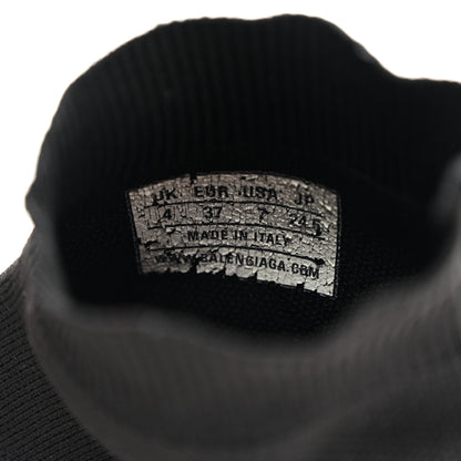 Balenciaga Neoprene Knit Womens Speed Sneakers 37 Black White 8 of 10