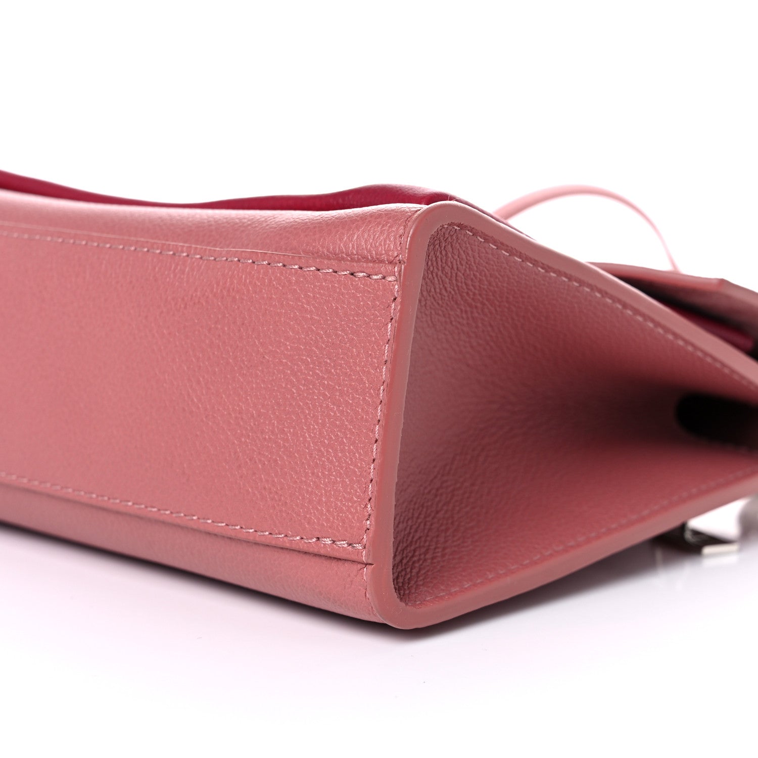 Louis Vuitton Soft Calfskin Mylockme Chain Bag BB Rose Boudoir Lie de Vin 9 of 10