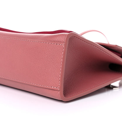 Louis Vuitton Soft Calfskin Mylockme Chain Bag BB Rose Boudoir Lie de Vin 9 of 10