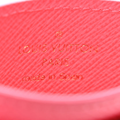 Louis Vuitton Monogram 2023 Christmas Animation Sailing Vivienne Cardholder Dragonfruit Pink 6 of 8