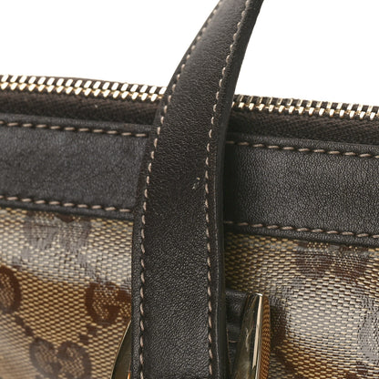 Gucci Monogram Medium Abbey Tote Dark Brown 11 of 12