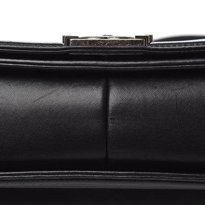 Chanel Lambskin Quilted New Medium Boy Flap Black 10 of 15