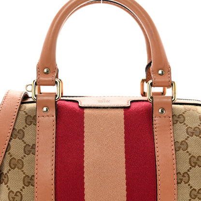 Gucci Monogram Vintage Web Small Boston Beige 8 of 11