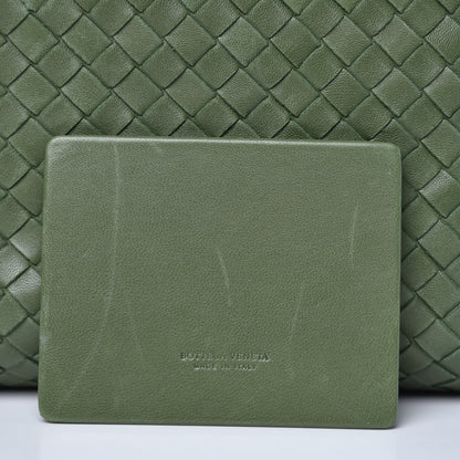 Bottega Veneta Nappa Intrecciato Shoulder Bag Foglia 13 of 13