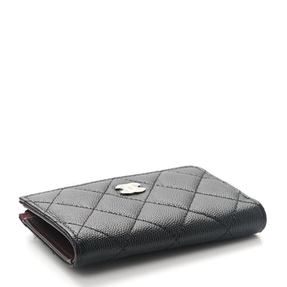 Chanel Caviar Quilted Key Holder Case Black 4 of 8