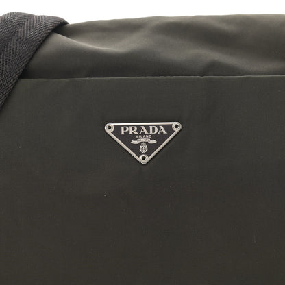 Prada Tessuto Nylon Messenger Bag Green 8 of 14