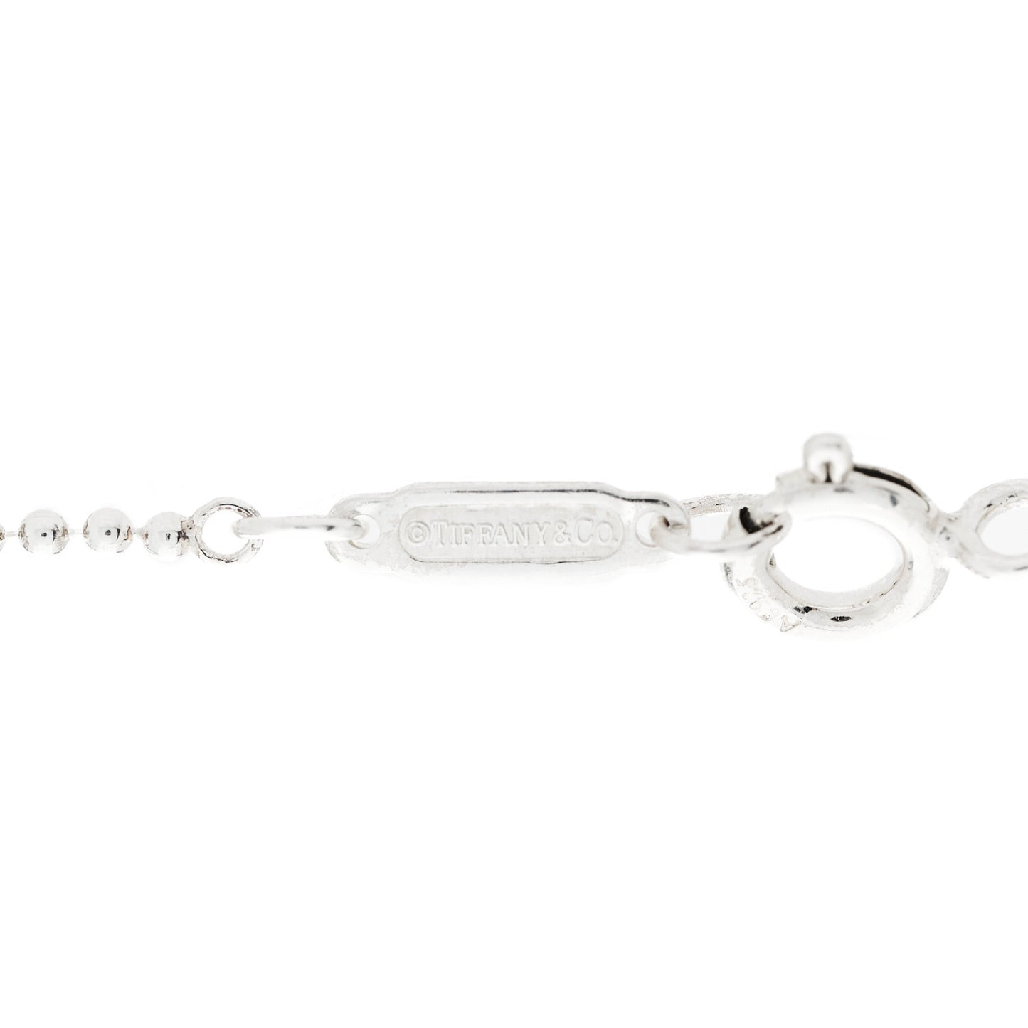 Sterling Silver 1.2mm Bead Chain Necklace 18"