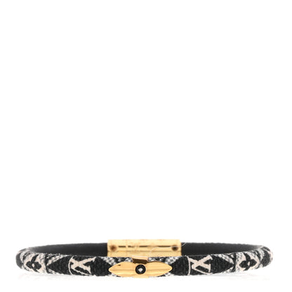 Louis Vuitton Since 1854 Monogram Daily Confidential Bracelet 19 Black 1 of 5