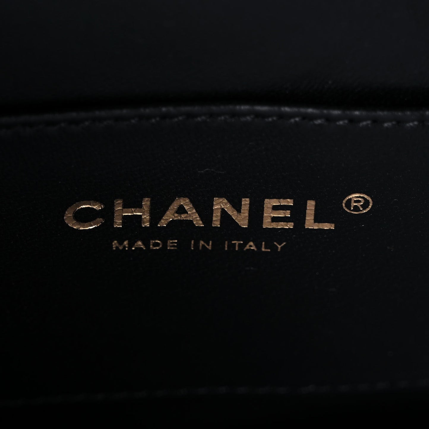 Hammered Metallic Calfskin Quilted Diamond Bag Gold