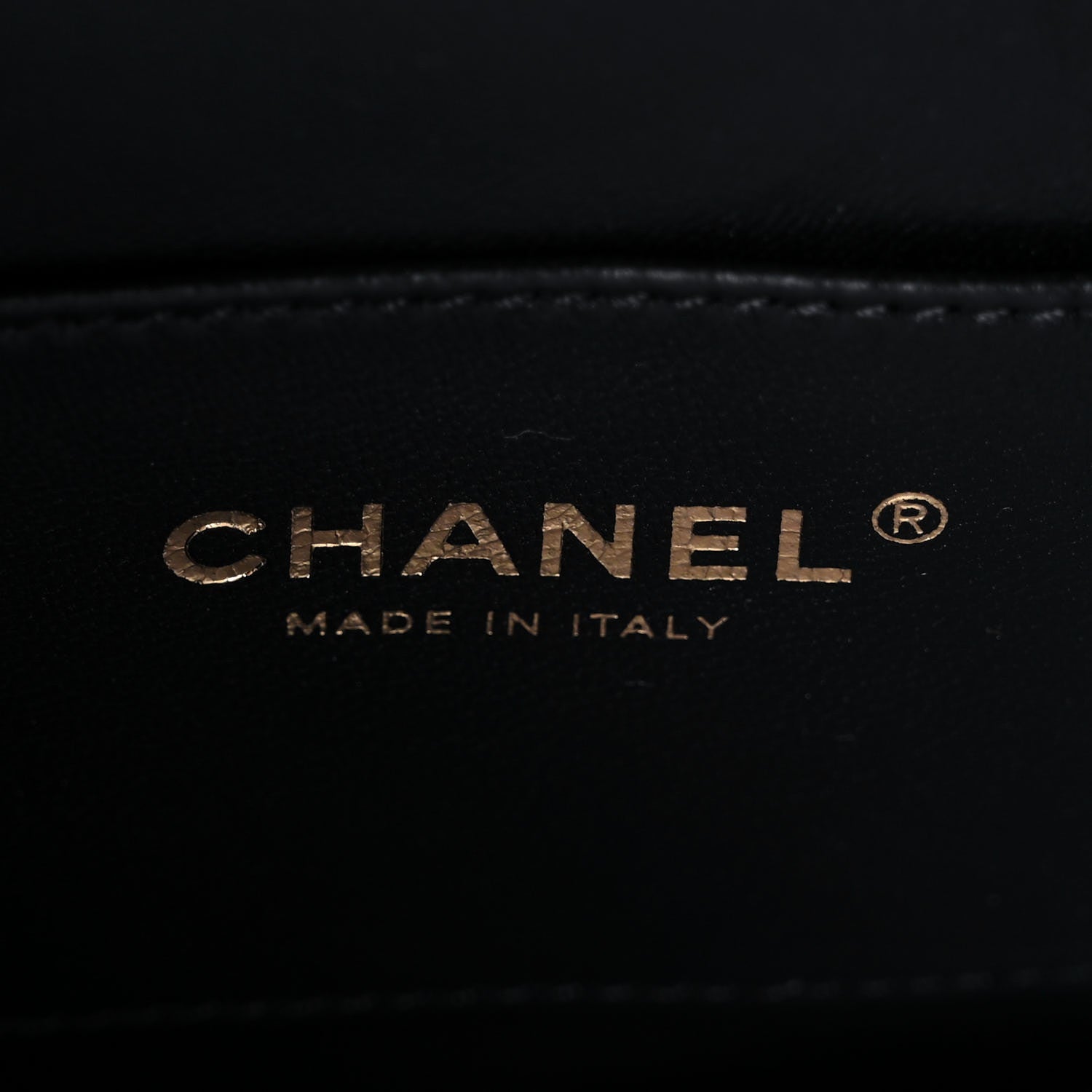 Chanel Hammered Metallic Calfskin Quilted Diamond Bag Gold 6 of 9