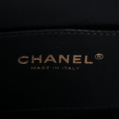 Chanel Hammered Metallic Calfskin Quilted Diamond Bag Gold 6 of 9