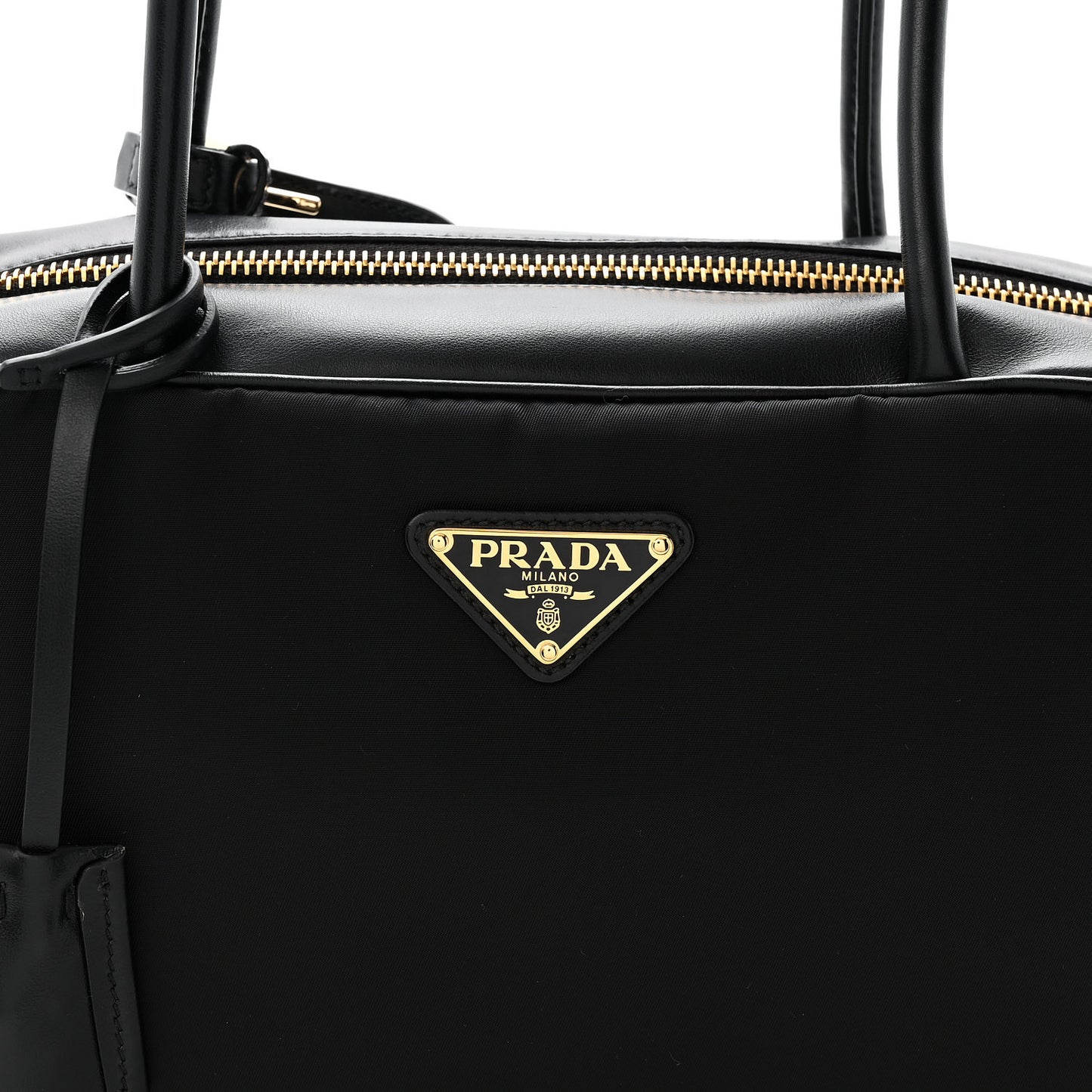 Tessuto Vitello Bauletto Black