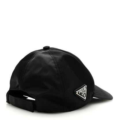 Prada Tessuto Nylon Logo Baseball Cap M Black 3 of 7