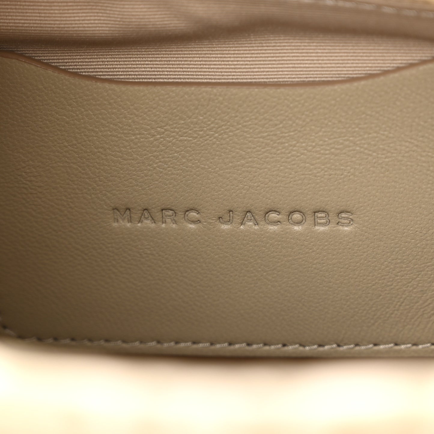 Calfskin Small The Monogram Tote Khaki
