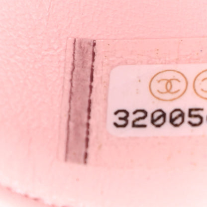 Chanel Caviar Quilted Small Vanity Case With Chain Light Pink 7 of 11