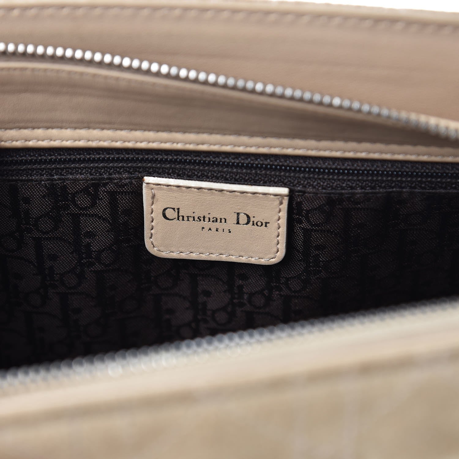 Christian Dior Suede Cannage Stitched East West Lady Dior Beige 6 of 25