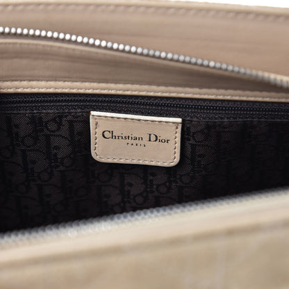 Christian Dior Suede Cannage Stitched East West Lady Dior Beige 6 of 25