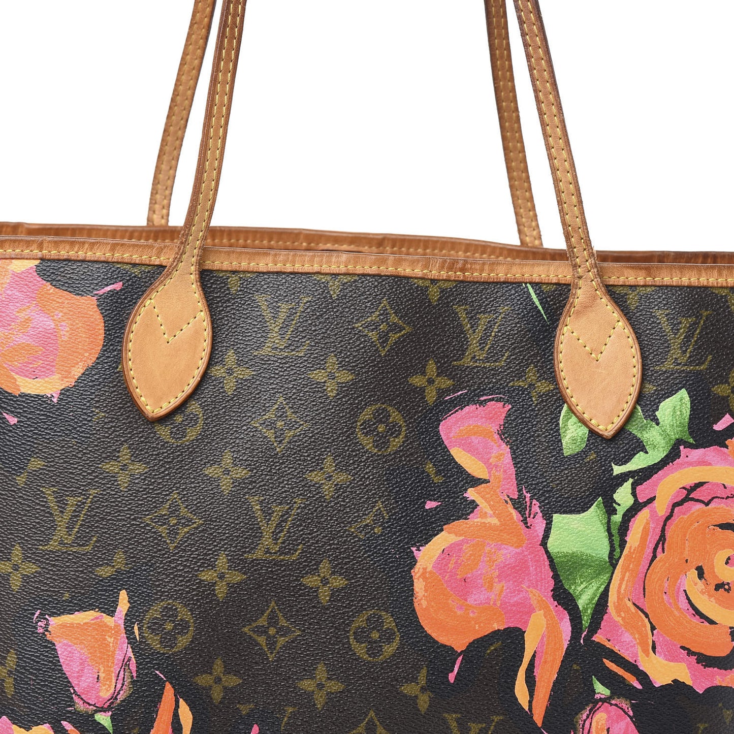 Monogram Roses Neverfull MM