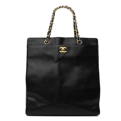 Chanel Caviar CC Shopper Tote Black 1 of 20
