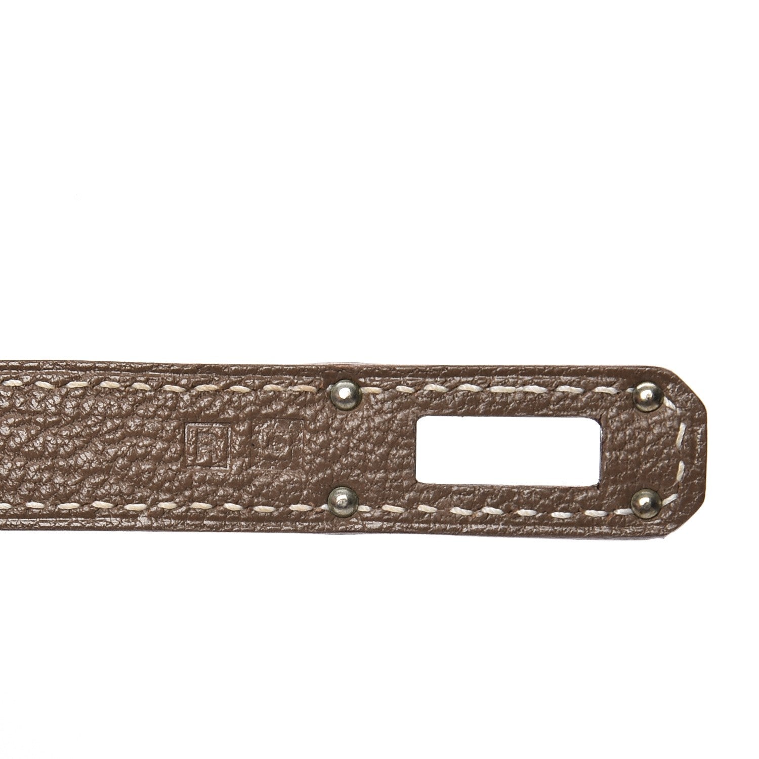 Hermes Chevre Mysore Kelly Longue Wallet Etoupe 7 of 8