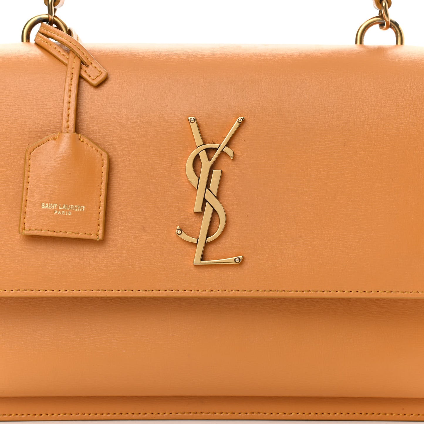 Calfskin Medium Monogram Sunset Cheddar