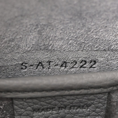 Celine Drummed Calfskin Nano Luggage Kohl 8 of 13