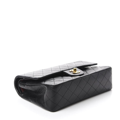 Chanel Lambskin Quilted Medium Double Flap Black 4 of 15