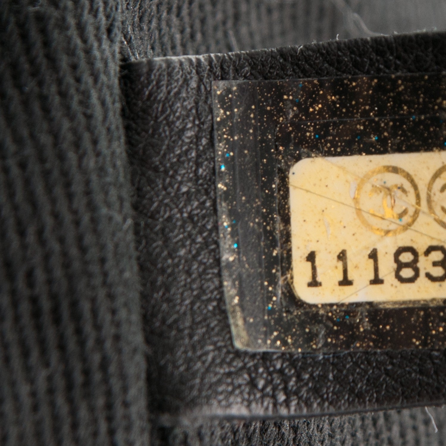 Chanel Calfskin Diamond Stitch Accordion Flap Black 7 of 7