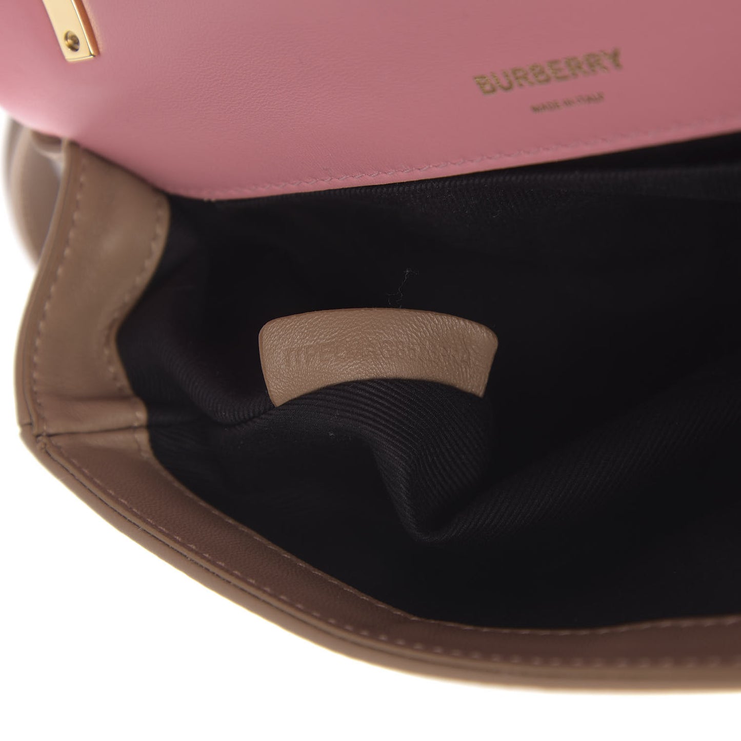 Lambskin Quilted Small Lola Bag Peony Camel
