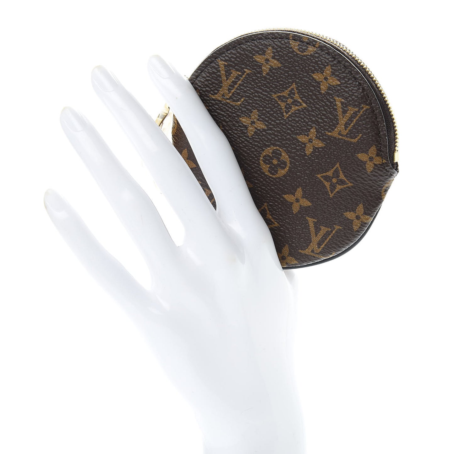 Mini Monogram Trio Pouch Round Coin Purse