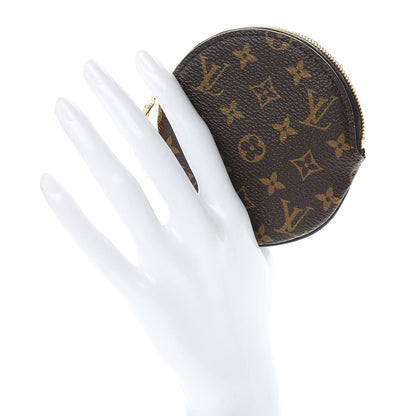 Louis Vuitton Mini Monogram Trio Pouch Round Coin Purse 2 of 6