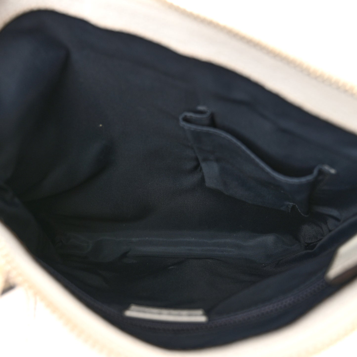 GG Plus Web Messenger Bag White