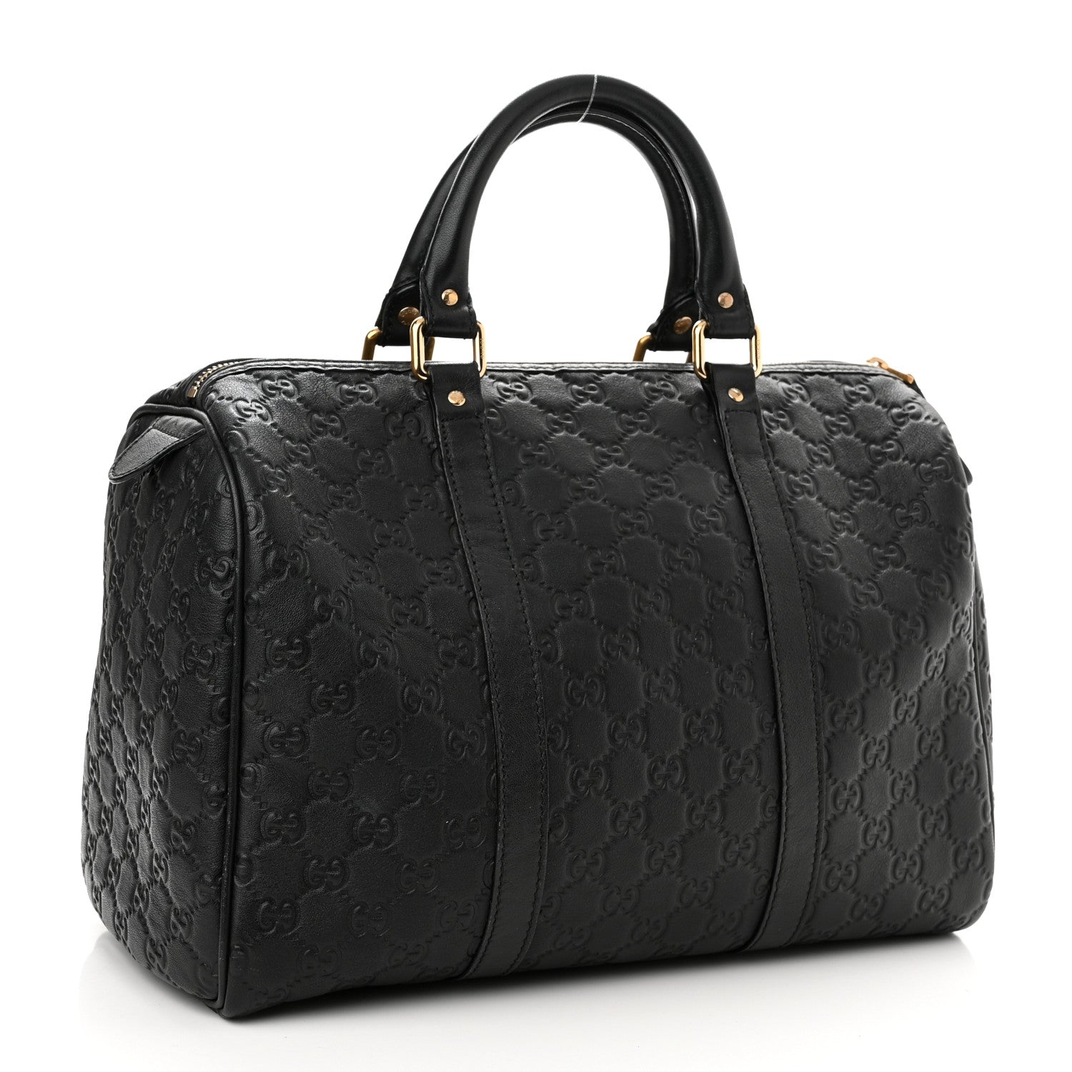 Gucci Guccissima Medium Joy Boston Black 2 of 15