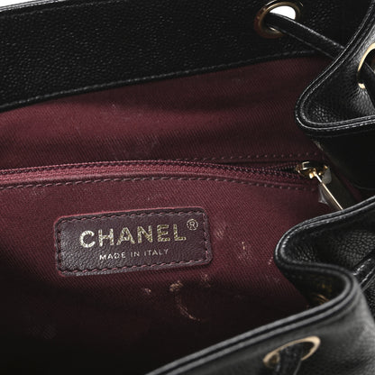 Chanel Caviar Quilted Business Affinity Backpack Black 6 of 10