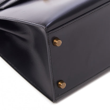 Hermes Box Kelly Sellier 28 Black 8 of 35