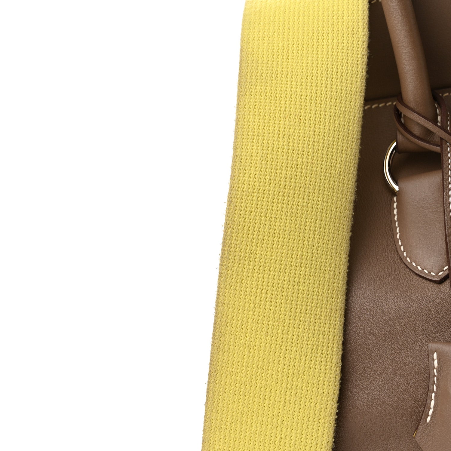 Hermes Swift Verso Toolbox 26 Etoupe Lime 14 of 14