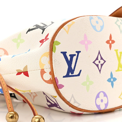Louis Vuitton Monogram Multicolor Theda GM White 8 of 9