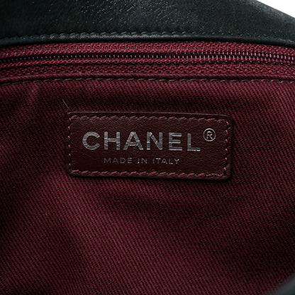Chanel Iridescent Calfskin Jumbo In The Mix Flap Black 6 of 11